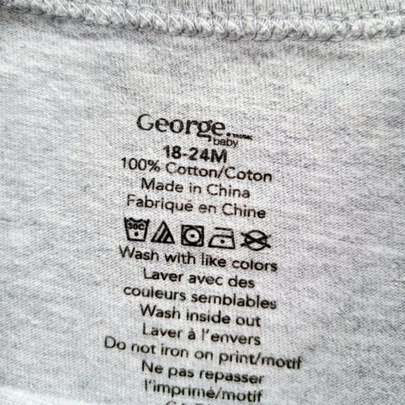 LOT 2 Boys Short Sleeve T-Shirts & Onesie 18-24 months - Picture 8 of 10